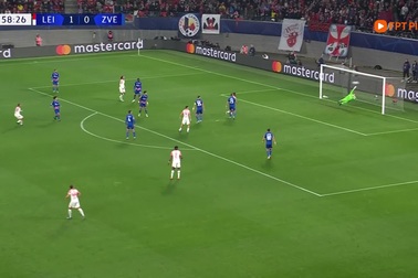 RB Leipzig thắng 3-1 trước Crvena Zvezda