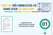 Thủ tục đổi từ chứng minh thư sang thẻ căn cước gắn chíp như thế nào?