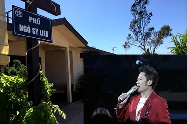 Bằng Kiều đặt biển tên phố Hà Nội cho khu vườn trên đất Mỹ