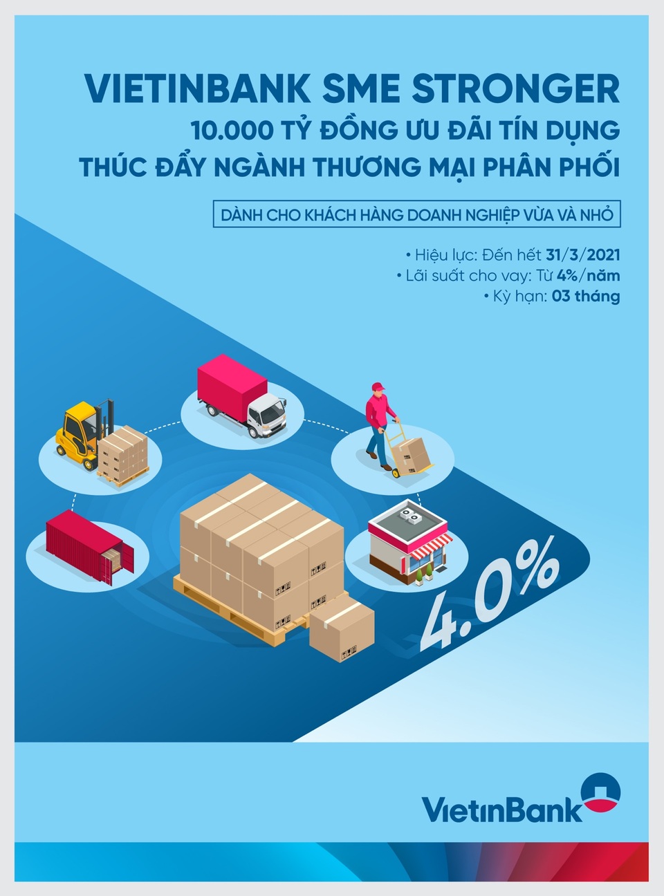 VietinBank SME Stronger: 10.000 tỷ đồng đồng hành cùng doanh nghiệp vừa và nhỏ - 1 VietinBank SME Stronger: 10.000 tỷ đồng đồng hành cùng doanh nghiệp vừa và nhỏ - 1