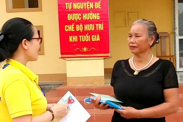 Mua bảo hiểm xã hội tự nguyện ở tuổi 62, cụ bà tâm nguyện gì?