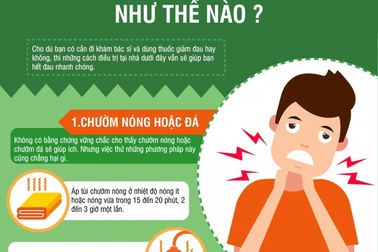 Inforgraphic: Điều trị đau vai gáy tại nhà như thế nào?