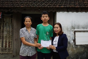 Hơn 65 triệu đồng đến với cậu bé mắc bệnh u nang rễ răng