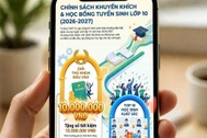 Một trường cấp 3 công lập treo thưởng 10 triệu đồng cho thủ khoa đầu vào