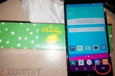 Lộ ảnh thực tế phiên bản 2 SIM của LG G4