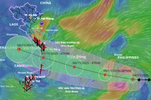 Dự báo rạng sáng mai bão Kalmaegi vào Biển Đông với cường độ cấp 13