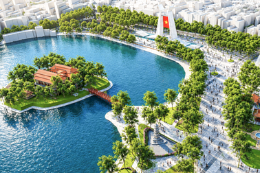 Diện mạo dự kiến khu vực hồ Hoàn Kiếm tầm nhìn 100 năm