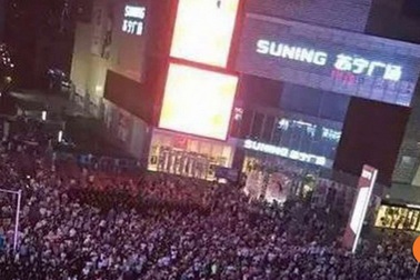 Dân Trung Quốc xuống đường biểu tình phản đối dự án hạt nhân