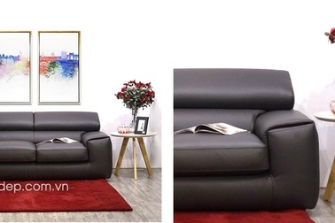 5 mẫu sofa da Italia cho phòng khách sang trọng