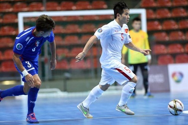 U20 futsal Việt Nam ngược dòng đánh bại Đài Bắc Trung Hoa tại giải châu Á 2017