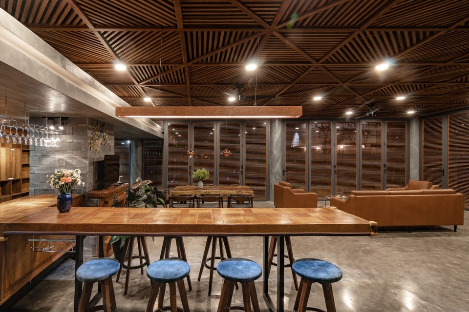 Nội thất sang chảnh trong căn biệt thự 400 m2 trên đỉnh đồi ở Đà Lạt - 8