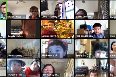 Chương trình Tết đặc biệt của học sinh Trường Yêu tiếng Việt tại Australia