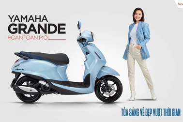 Yamaha khuấy động thị trường với mẫu xe tay ga Grande Hybrid hoàn toàn mới