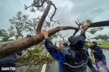 "Người dọn dẹp" giữa tâm bão Yagi