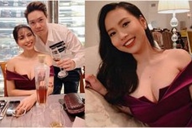 Vợ Lê Hiếu khoe trọn vẻ ngoài nóng bỏng