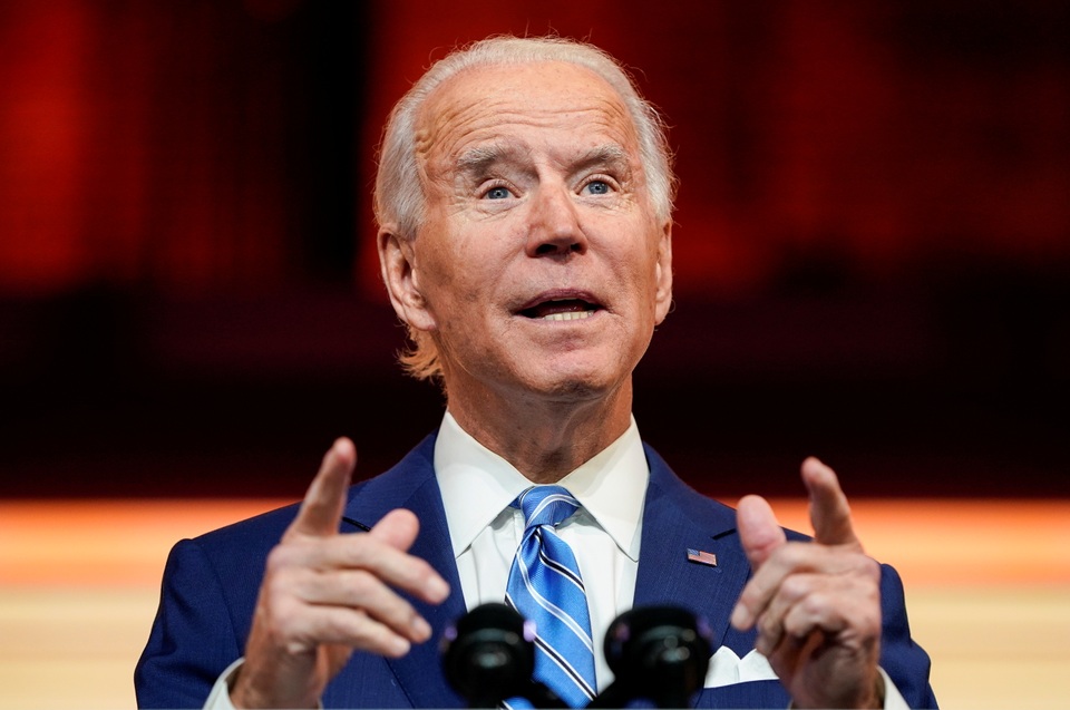 Ông Biden nhận báo cáo mật đầu tiên - 1 Ông Biden nhận báo cáo mật đầu tiên - 1
