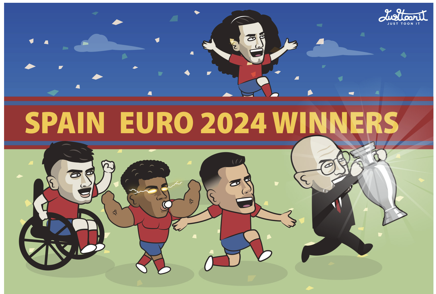 Dân mạng tổng kết Euro 2024 bằng loạt ảnh chế hài hước