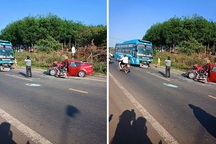 Dân mạng xáo động vì một clip tai nạn giao thông