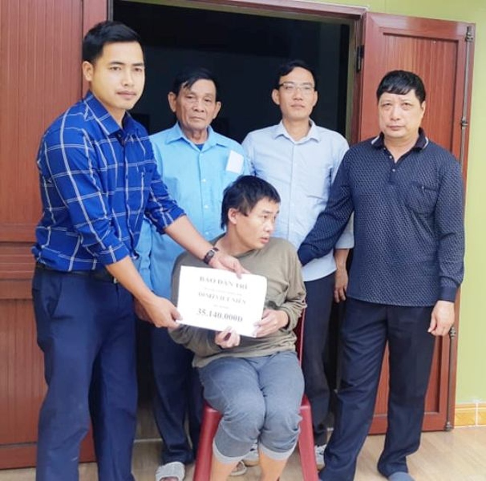 Cảm ơn bạn đọc Dân trí đã giúp đỡ gia đình lúc túng quẫn - 2 Cảm ơn bạn đọc Dân trí đã giúp đỡ gia đình lúc túng quẫn - 2