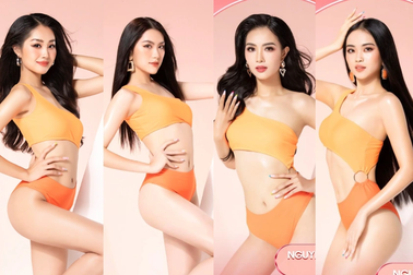 Các nữ sinh thi hoa hậu gửi lời chúc Tết tới độc giả Dân trí