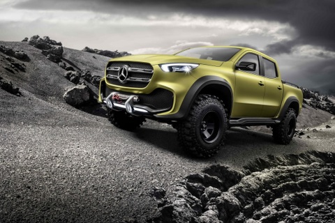 Mercedes-Benz mang xe bán tải X-Class đến Geneva góp vui