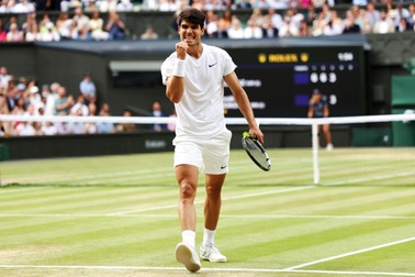 Carlos Alcaraz thể hiện quyết tâm vô địch US Open 2025