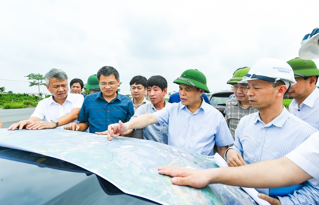 Nghiên cứu xây đường bộ tốc độ cao dài hơn 23km nối Hải Dương - Hải Phòng - 1 Nghiên cứu xây đường bộ tốc độ cao dài hơn 23km nối Hải Dương - Hải Phòng - 1