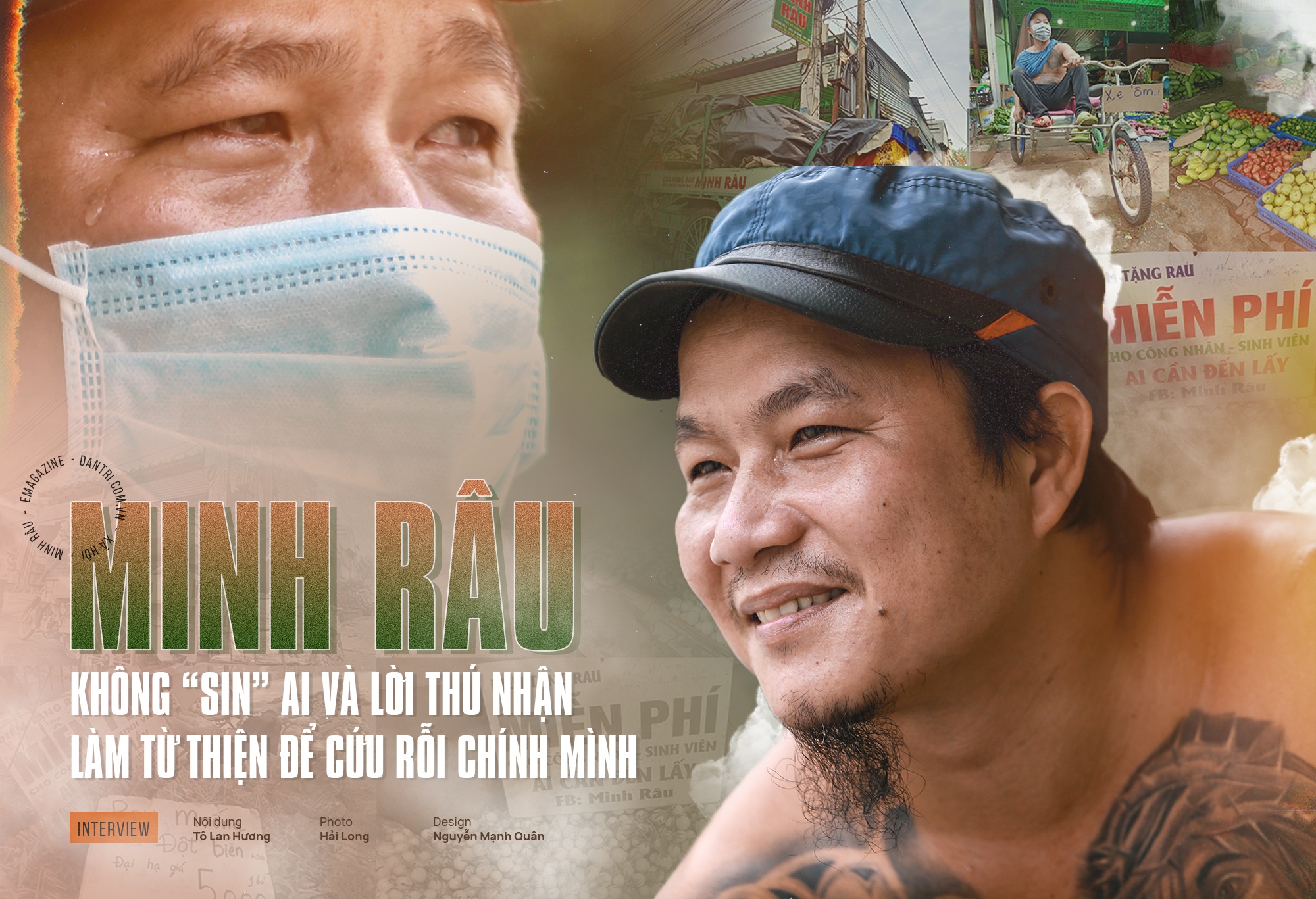 Minh Râu không "sin" ai và lời thú nhận làm từ thiện để cứu rỗi chính mình