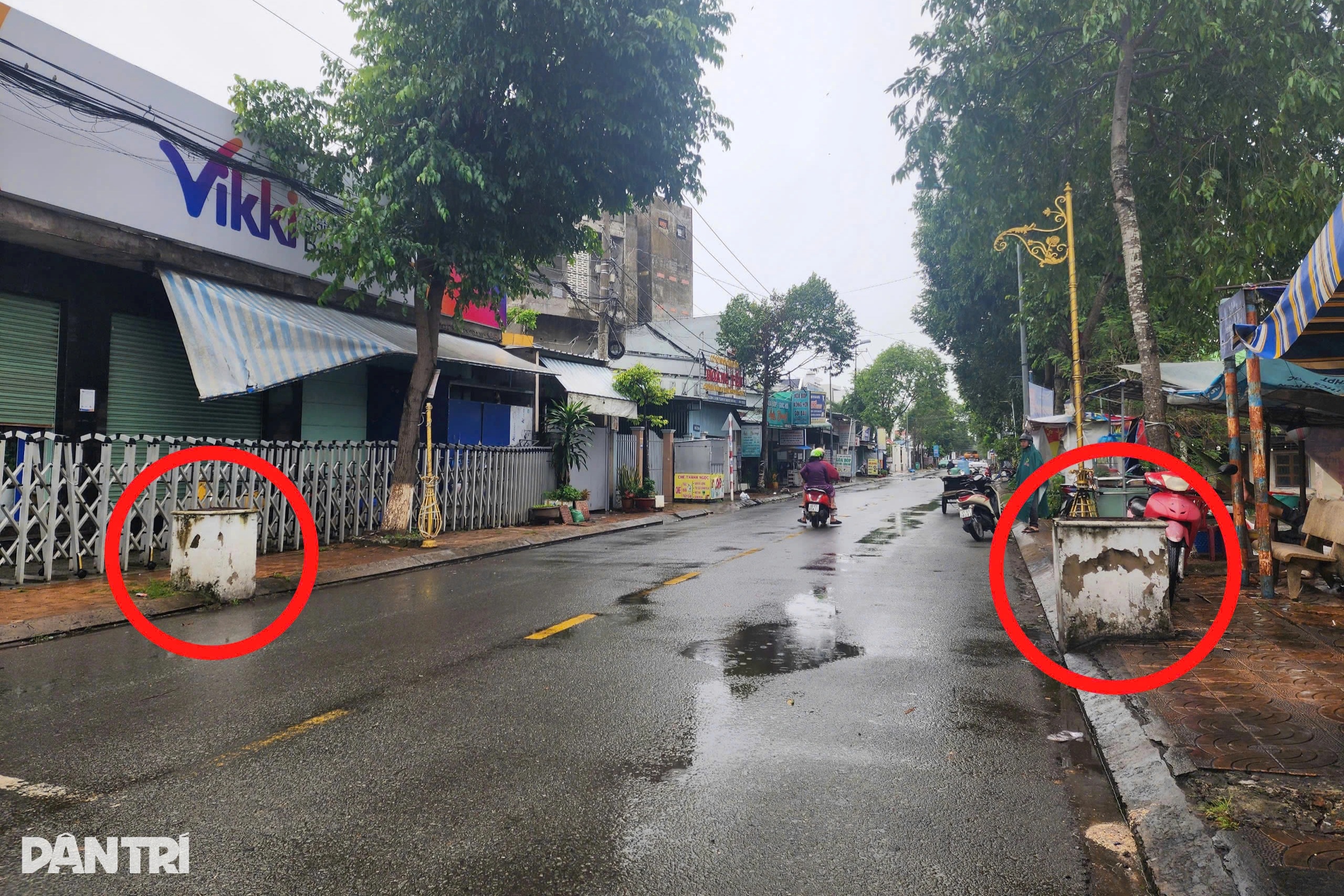 Mưa dông làm sập cổng chào, đổ cây xanh, tốc mái nhà dân - 1
