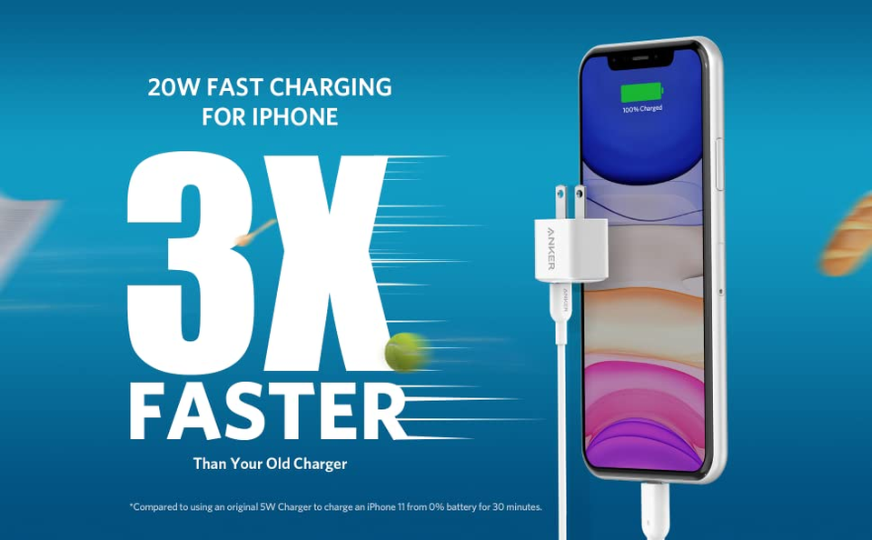 Củ sạc 20W nhỏ gọn nhất cho iPhone 12 - Anker PowerPort III Nano 20W - 5