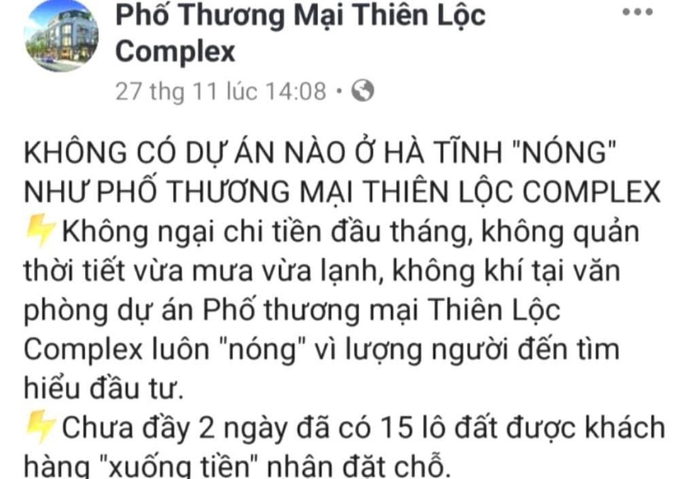 Cả huyện đau đầu với tổ hợp thương mại đầu voi, đuôi chuột tại Hà Tĩnh - 6 Cả huyện đau đầu với tổ hợp thương mại đầu voi, đuôi chuột tại Hà Tĩnh - 6