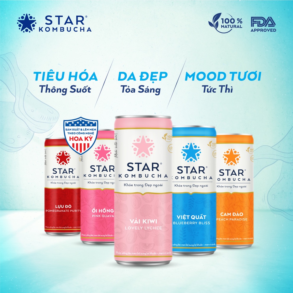 Star Kombucha đạt chuẩn nhập khẩu vào Mỹ của FDA - 2 Star Kombucha đạt chuẩn nhập khẩu vào Mỹ của FDA - 2
