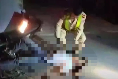 Đâm vào xe tuần tra của Cảnh sát giao thông, nam thanh niên tử vong