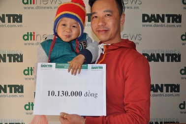 Nhờ những tấm lòng hảo tâm, con đang được sống khỏe mạnh từng ngày