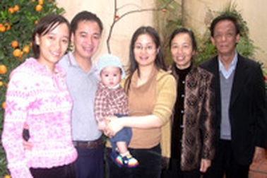 Hai người con thành đạt của GS Nguyễn Lân Dũng