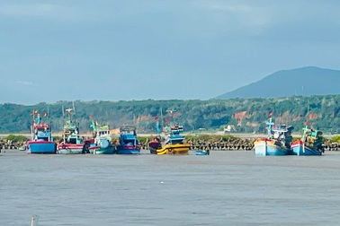 Lũ dâng cao, 7 tàu thuyền ở Phan Thiết bị cuốn trôi