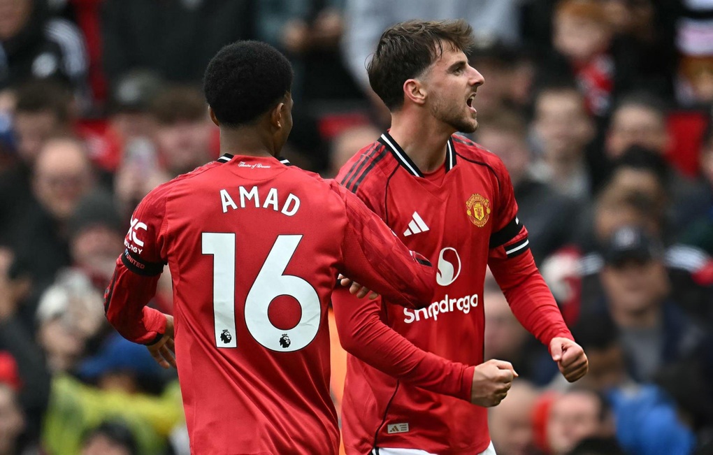 Mount, Sesko tỏa sáng giúp Man Utd đè bẹp Sunderland - 1 Mount, Sesko tỏa sáng giúp Man Utd đè bẹp Sunderland - 1