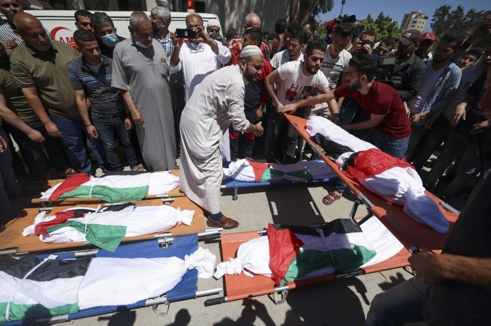 Trẻ em Gaza hoảng loạn giữa địa ngục chiến tranh - 5 Trẻ em Gaza hoảng loạn giữa địa ngục chiến tranh - 5