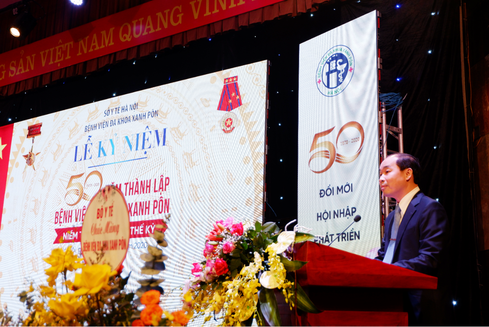 Bệnh viện Đa khoa Xanh Pôn kỷ niệm nửa thế kỷ ra đời và phát triển - 1 Bệnh viện Đa khoa Xanh Pôn kỷ niệm nửa thế kỷ ra đời và phát triển - 1
