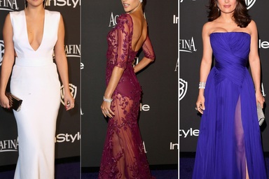 Dàn mỹ nhân "xúng xính" váy áo dự tiệc hậu lễ trao giải Quả cầu vàng 