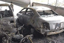 Hỏa hoạn thiêu rụi nhiều ô tô, xe máy