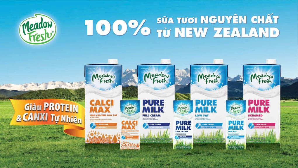 Meadow Fresh - Dòng sữa giữ trọn tinh túy từ sữa tươi New Zealand - 5 Meadow Fresh - Dòng sữa giữ trọn tinh túy từ sữa tươi New Zealand - 5