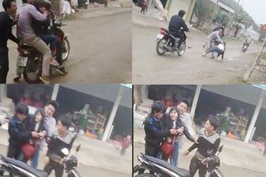 Xôn xao clip cô gái trẻ vùng vẫy để thoát khỏi một vụ "bắt vợ"