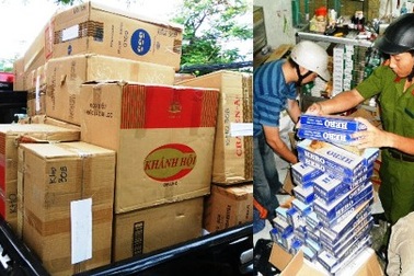 Nguyên cán bộ QLTT cầm đầu đường dây thuốc lá lậu cực lớn