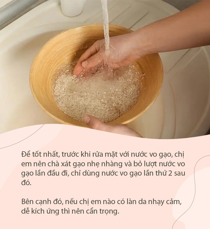 Nước vo gạo là bí quyết giữ cho da khỏe đẹp của phụ nữ Hàn Quốc và Nhật Bản từ lâu đời, nhưng dùng thế nào mới là thứ chị em cần phải biết - Ảnh 3. Nước vo gạo là bí quyết giữ cho da khỏe đẹp của phụ nữ Hàn Quốc và Nhật Bản từ lâu đời, nhưng dùng thế nào mới là thứ chị em cần phải biết - Ảnh 3.