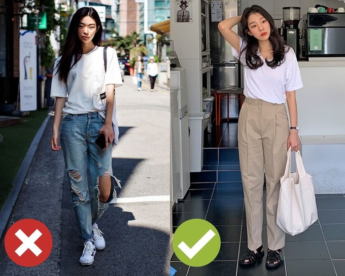 Diện áo phông đi làm cũng ổn thôi nhưng nếu chị em mắc 4 lỗi sau, thế nào cũng bị chê là nhí nhố thiếu chuyên nghiệp - Ảnh 1. Diện áo phông đi làm cũng ổn thôi nhưng nếu chị em mắc 4 lỗi sau, thế nào cũng bị chê là nhí nhố thiếu chuyên nghiệp - Ảnh 1.