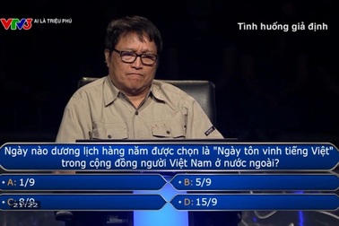 Người chơi 61 tuổi lập kỷ lục tại chương trình "Ai là triệu phú" 2024