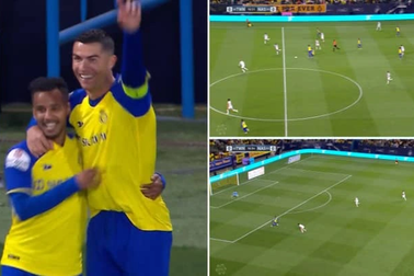 C.Ronaldo tỏa sáng rực rỡ, lập cú đúp kiến tạo giúp đội nhà chiến thắng