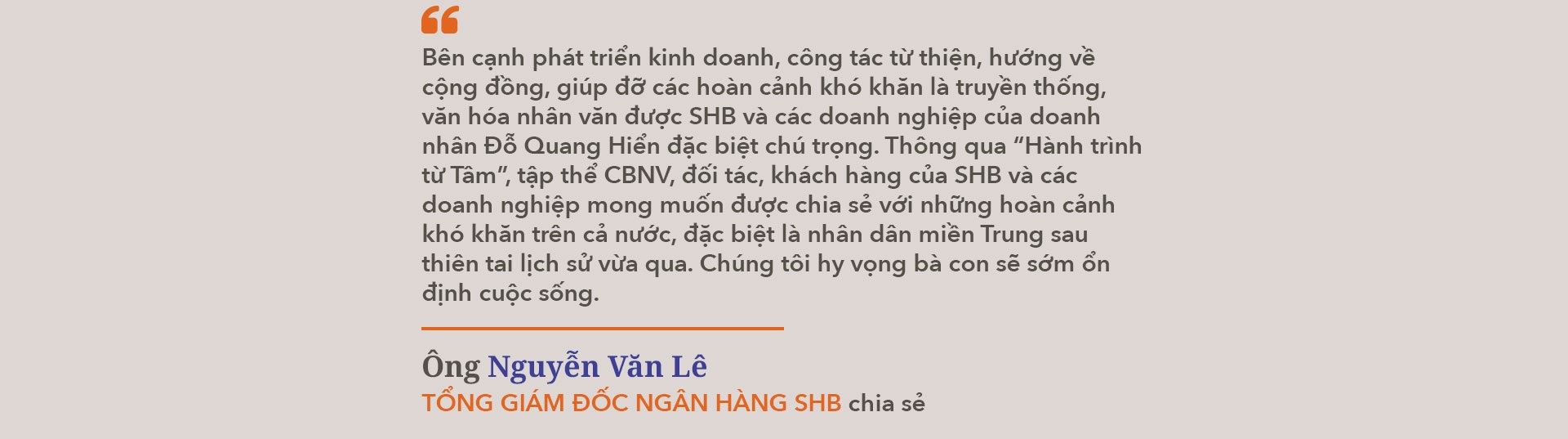 SHB góp phần hỗ trợ người dân miền Trung ổn định sau bão, lũ - 8 SHB góp phần hỗ trợ người dân miền Trung ổn định sau bão, lũ - 8