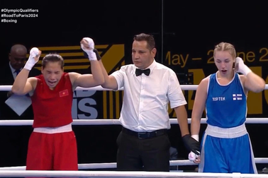 Nữ võ sĩ boxing Việt Nam giành vé dự Olympic Paris 2024